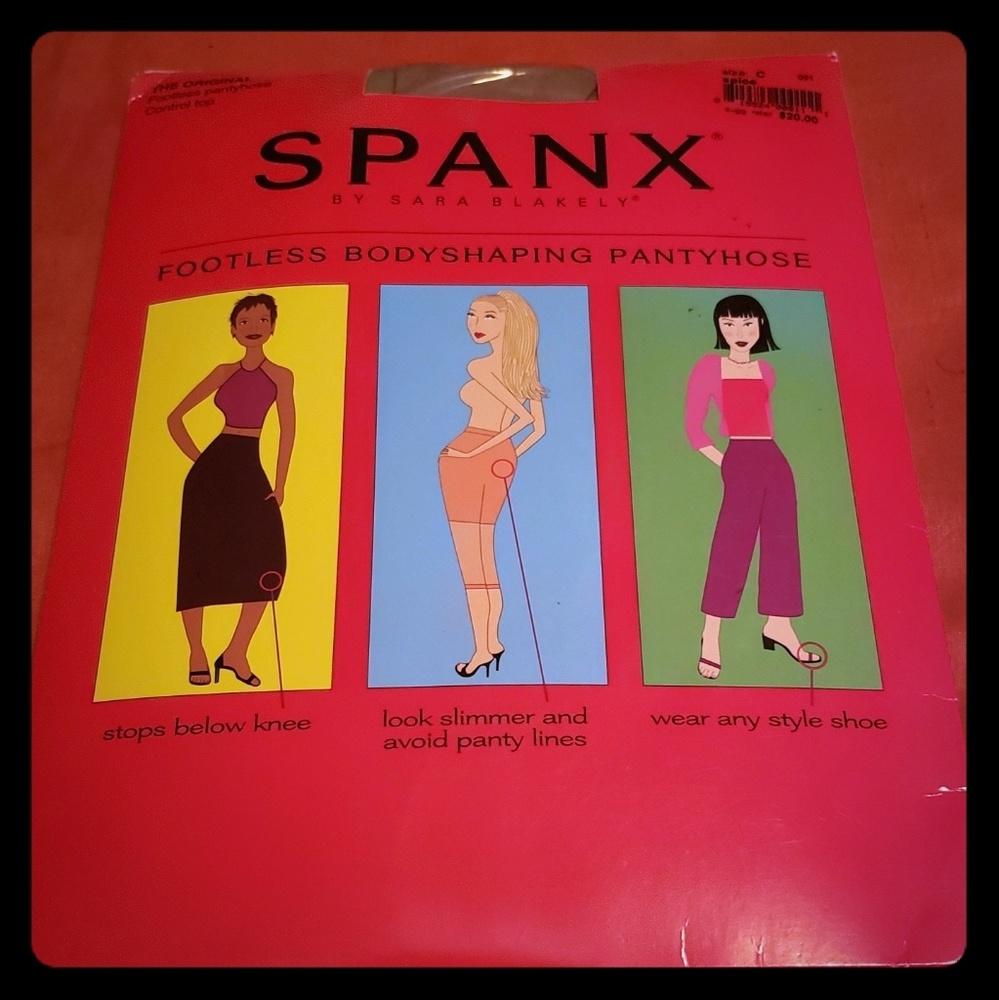 Spanx Footless Bodyshaping Pantyhose